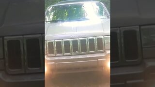 Trail riding with General Grievous a 1998 Jeep Grand Cherokee ZJ Laredo