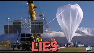 WHEN THEY LAUNCH A SATELLITE THEY DON'T USE A ROCKET THEY USE BALLOONS - THE SATELLITE HOAX