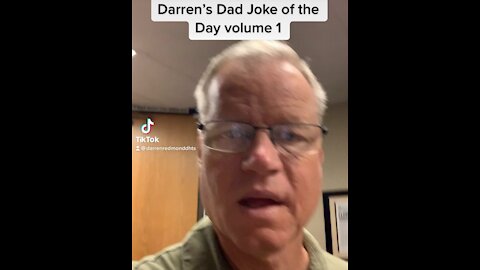 Darren’s Dad Joke of the Day volume 1