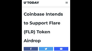 FLR airdrop for XRP holders