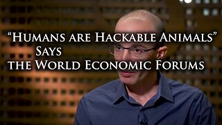 WEF Says "Humans are Hackable Animals", Alex Jones comments on New Twitter CEO and the Border Crisis