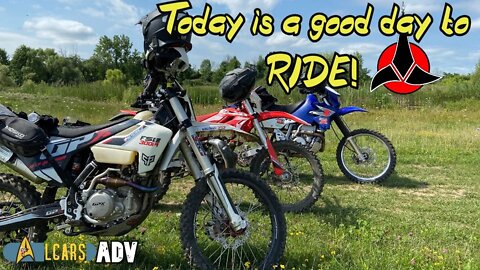 Today is a good day to ride!