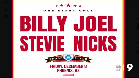 Billy Joel and Stevie Nicks to play in Phoenix