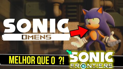 Sonic Omens - Jogo MELHOR que Sonic Frontiers ?! #shorts