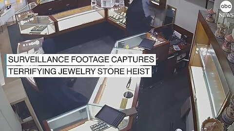 BRAZEN BANDITS: Dramatic surveillance footage captures terrifying jewelry store heist