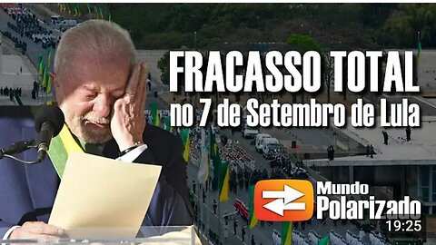 FRACASSO TOTAL no 7 de Setembro de Lula 🇨🇳