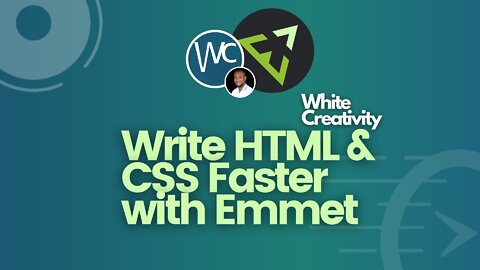 Write HTML and CSS faster with emmet 01