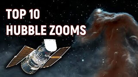 Top 10 Zooms for the Hubble Space Telescope