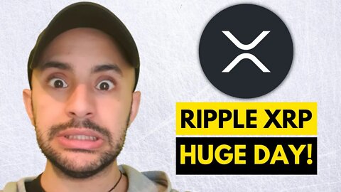 RIPPLE XRP: HUGE XRP NEWS TODAY!! ⚠️