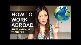 How to get a job overseas (move to another country to work!)