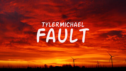 TylerMichael - Fault (Official Lyric Video) **Emo/Alternative Hip-Hop**