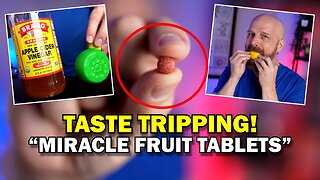 Miracle Fruit Tablet Review: Lemons and Vinegar Taste Like Juice?