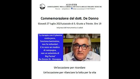 677-Commemorazione del dott.Giuseppe De Donno.