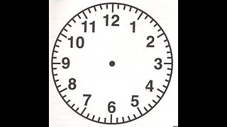 A CLOCK WITH NO HANDS