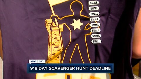 918 Day scavenger hunt deadline