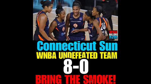 RBS #44 WNBA SUN 8-0 UNDEFEATED! More WNBA News, more Caitlan Clark News,