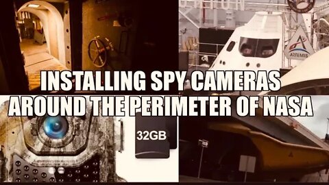 I Think I’m going to install Spy Cameras around NASA-They are sneaking stuff into the back gate￼