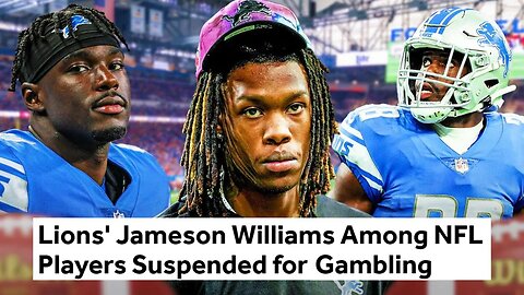 NFL Suspends 5 PLAYERS For Gambling | Detroit Lions Players Caught Betting On Games!