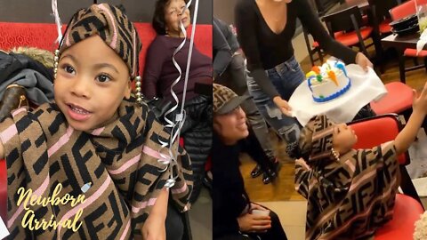 Alexis Skyy Celebrates Daughter Alaiya's 3rd B-Day! 🎂