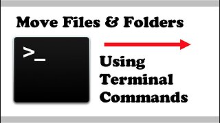 How to MIGRATE Files & Folders Using Terminal Commands On a Mac Computer | New