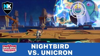 Angry Birds Transformers - Nightbird vs. Unicron