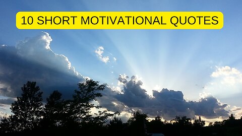 10 Short Motivational Quotes | Inspirational Video | Motive Whisper