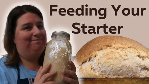 How To Feed Sourdough Starter | Natural Leavening