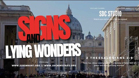 Signs and Lying Wonders - Jesuits Cant/Wont Talk about Firmament