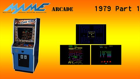 Arcade Mame Games chronology - 1979 - Part 1