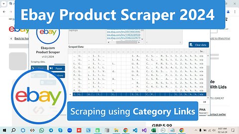 eBay Product Scraper | Extract Products Data from eBay.com in 2024 | Using Category/Supplier Links