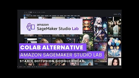 Stable Diffusion - SageMaker Studio | FREE Google Colab alternative | Deploy without runtime error