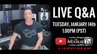 Live Q&A David MixbusTv Recording, Mixing, Mastering, Ask Me Anything