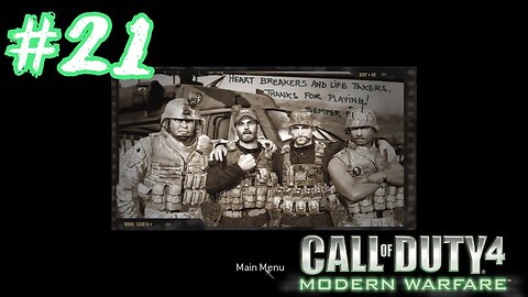 Call of Duty 4: Modern Warfare - Part 21 - Epilogue [COD:4 MW Ep.21]