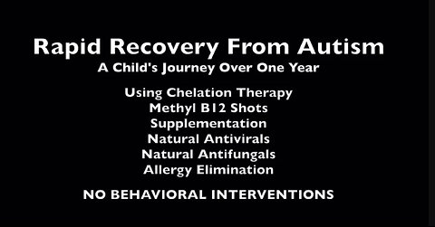 (2005) Miraculous Autism Recovery - Joshua