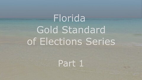 Is Florida the Gold Standard in Elections? Part 1, Voting System Standards