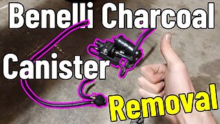 How to Remove the Benelli TNT 135 Charcoal Canister [Archive]