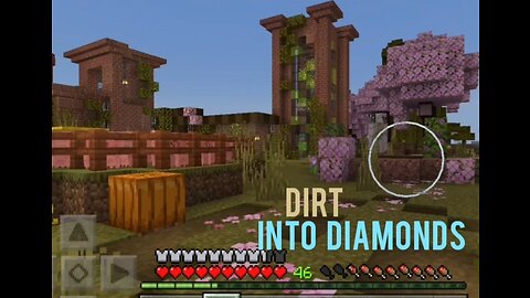 Turning Dirt into Diamonds Easy Minecraft Tutorial