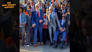 Joe Biden & Al Sharpton: Looking good!