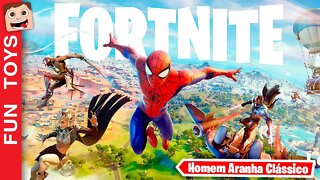 Mais uma skin IRADA do HOMEM-ARANHA dentro do FORTNITE! E ainda abrimos cofres que eu nunca vi!