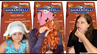 Ghirardelli Pumpkin Spice Caramel Milk Chocolate Squares Review