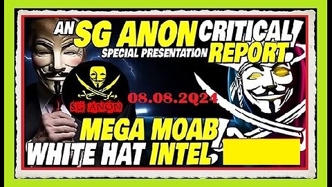 SG Anon Urgent Warning & Latest Intel Update - 08.08.2Q24