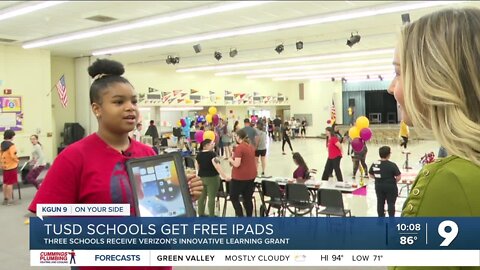 Three TUSD schools receive free iPads for all students and staff
