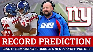 Giants Record Prediction + NFL Playoff Picture Following The Bye Week | Giants News & Rumors