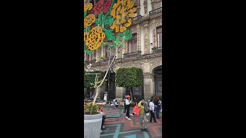 Caminando por el centro de México City