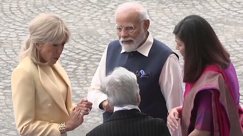 PM Modi and President Macron attend the Bastille Day Celebrations in Paris, France