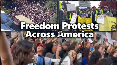 USA Protests ERUPT: New York, Florida, Texas, Washington, California ALL Rising For Medical Freedom