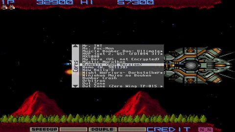 Nemesis (ROM Version) - Arcade - Live com MiSTer FPGA
