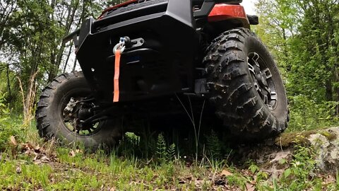 Just some steep rock & tree obstacles. And exploring deep woods trails with NorthStar Ultimate