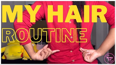 A Lazy Hair Natural's Routine To Long Natural Hair | My Hair In 5