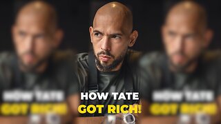 How Tate Got RICH! or How Tate became Rich #shorts #andrewtate #success #motivation #money.